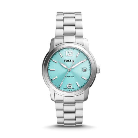 Fossil Blue Three-Hand Date Oasis Hong & Silicone Watches, Official Handbags for Site – Fossil Smartwatches Watch Kong - FS5995