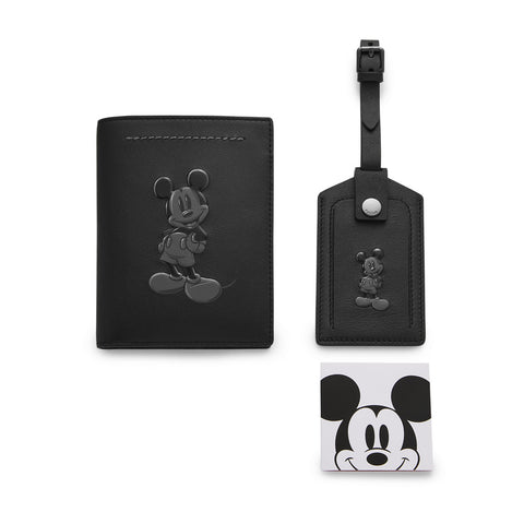 Disney x Fossil Special Edition Black Stainless Steel Dog Tag