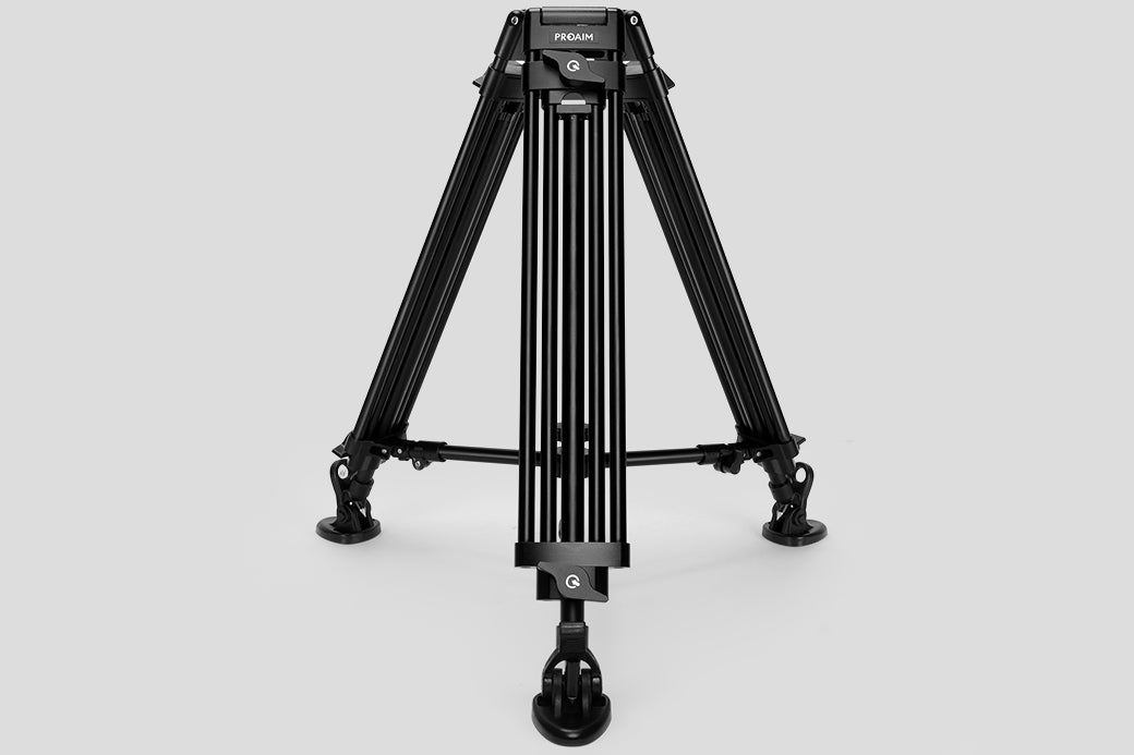 Proaim Gravita 75mm Camera Tripod Stand | Payload - 50kg / 110lb

