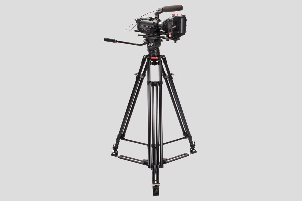 Proaim 100mm Camera Tripod Stand with Aluminum Spreader | Payload - 120kg/265lb

