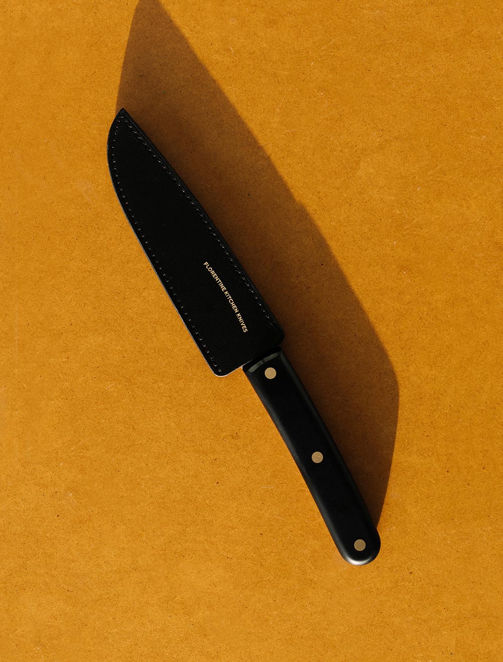 Florentine Kitchen Knives Chef Black Leather Sheath – Bernal Cutlery