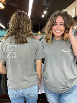 Jesus Has My Back Tee