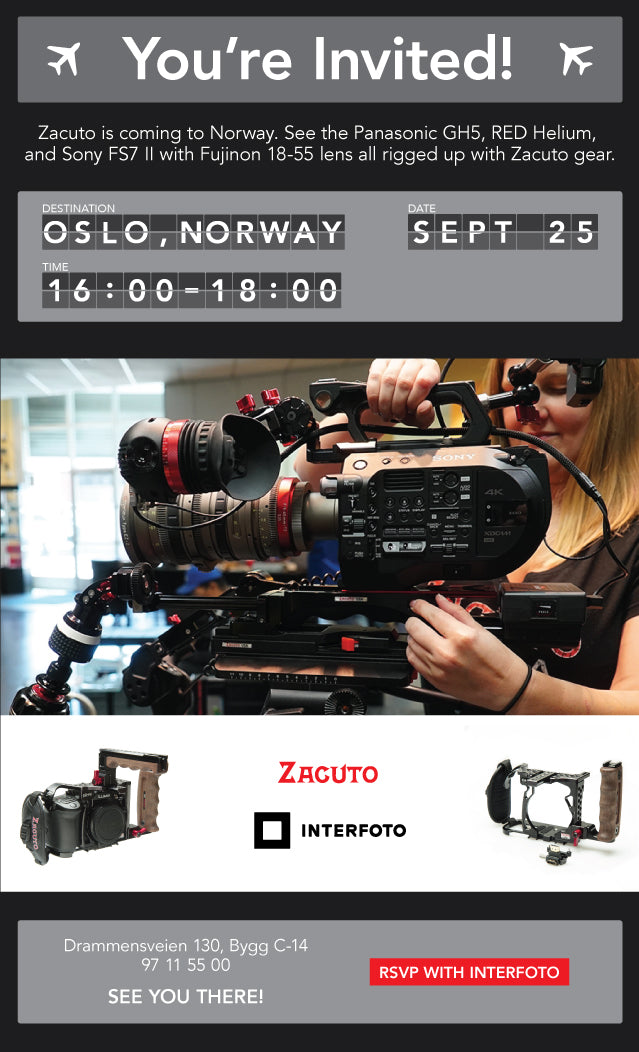 Evento Zacuto Interfoto Septiembre 2017