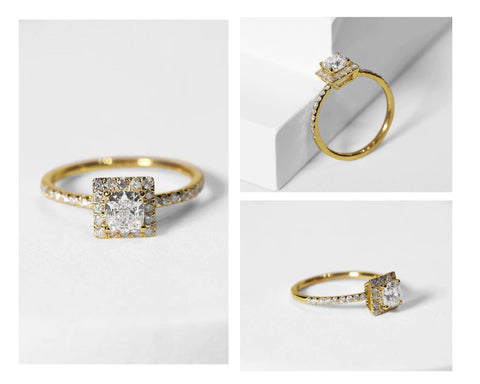 The Best Vintage-Inspired Diamond Engagement Rings of LVNA