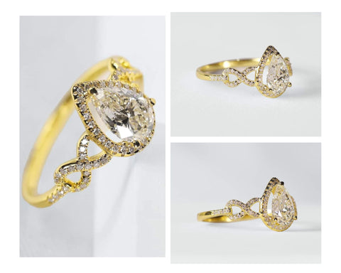 The Best Vintage-Inspired Diamond Engagement Rings of LVNA