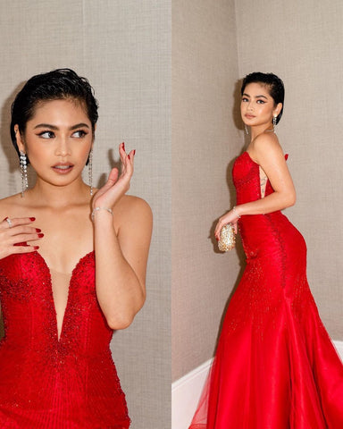 Gillian Vicencio Emits Boldness and Poise for ABS-CBN Ball