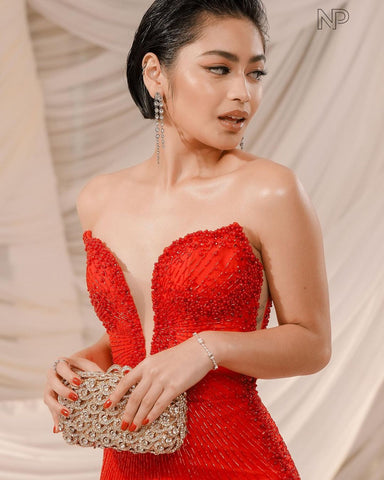 Gillian Vicencio Emits Boldness and Poise for ABS-CBN Ball