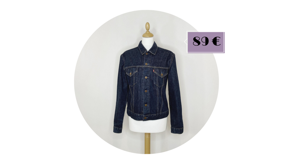 veste en jean levis vintage