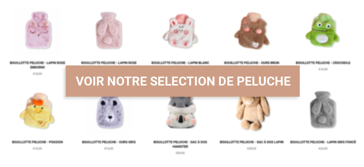 bouillotte peluche doudou