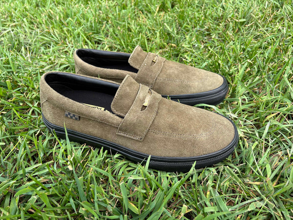 Vans Skate Beatrice Loafers Style 53 Online Canada olive green