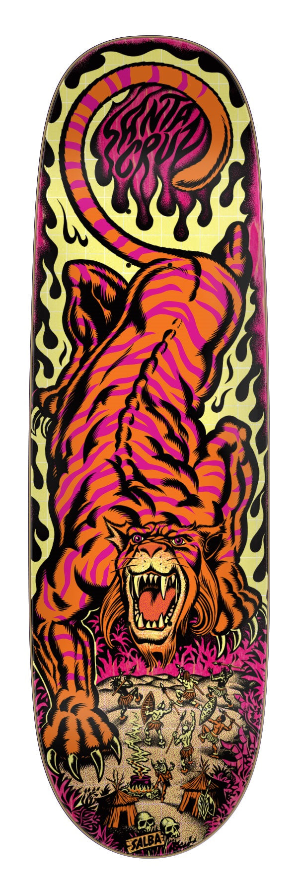 Santa Cruz Dressen Rose Crew Re-Issue Deck (9.31) – Shredz Shop Skate