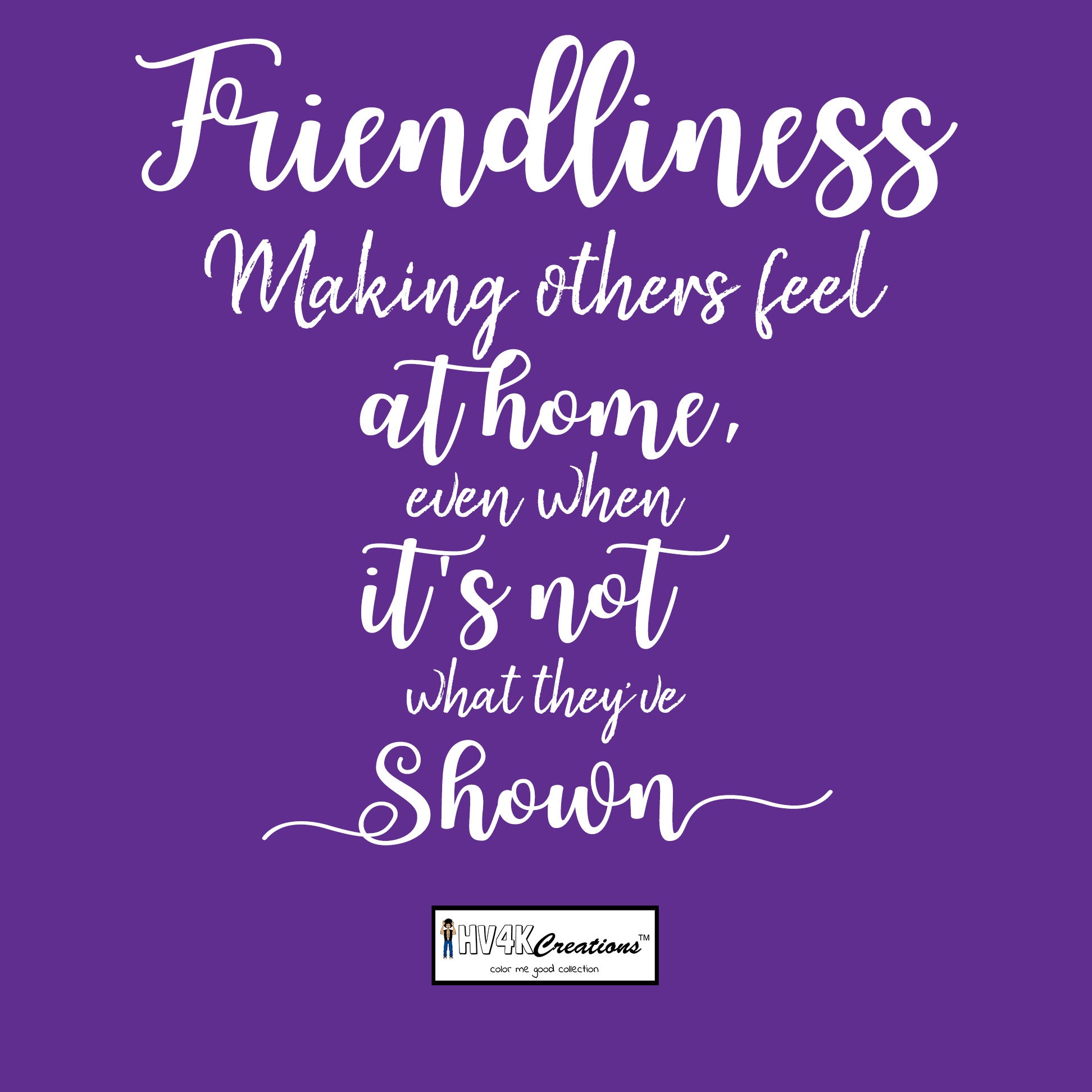 friendliness rhyme picture