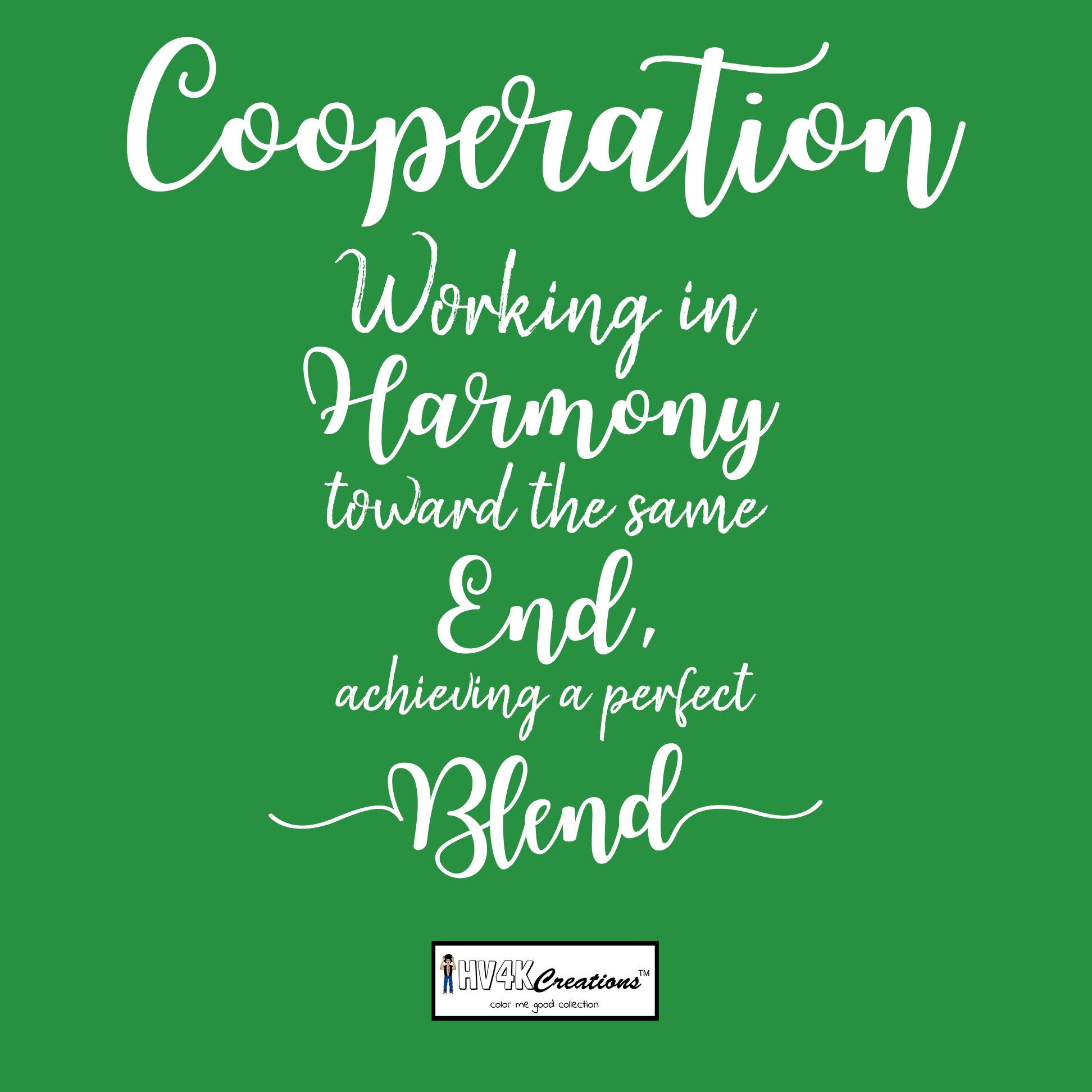 cooperation rhyme picture