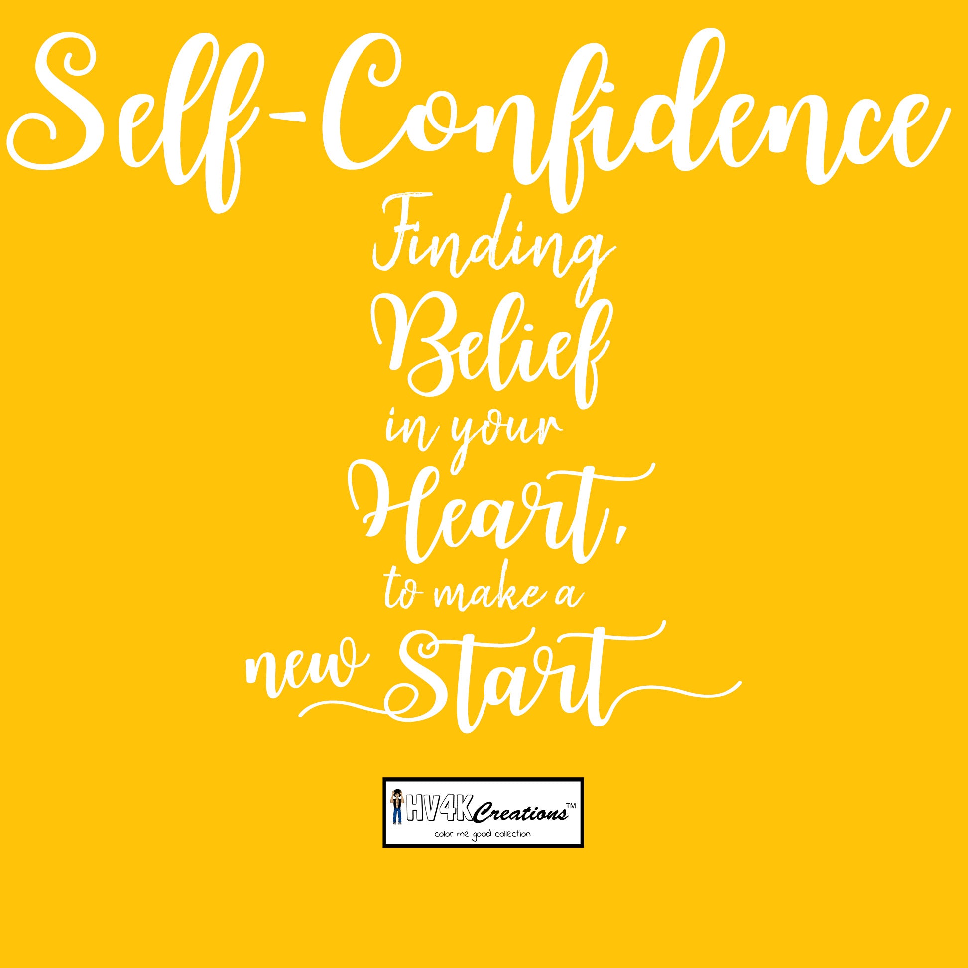 self-confidence rhyme picture