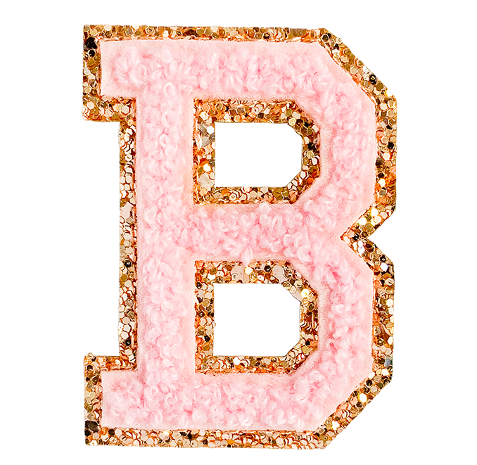 Pink Glitter Letters – Fresh Honey AU