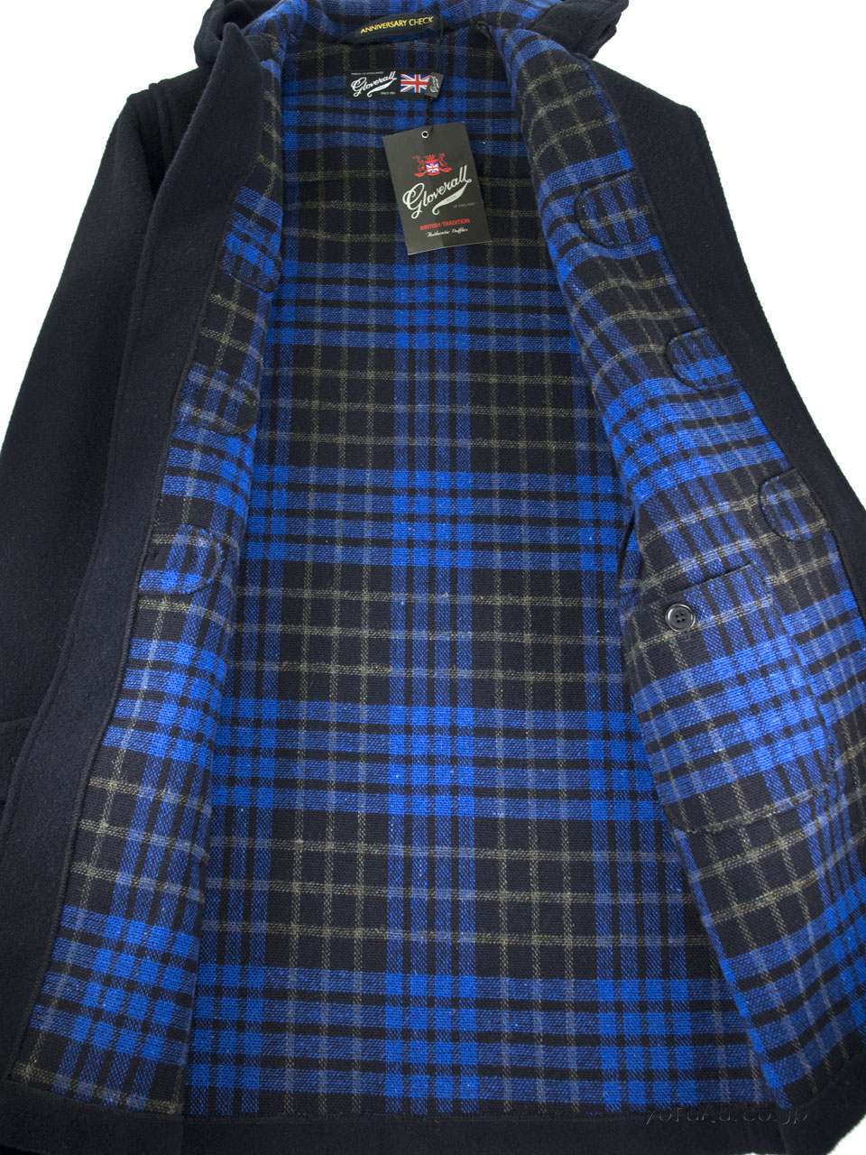 GLOVERALL 512 DUFFLE COAT ANNIVERSARY CHECK