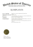 IQ Implants Patent