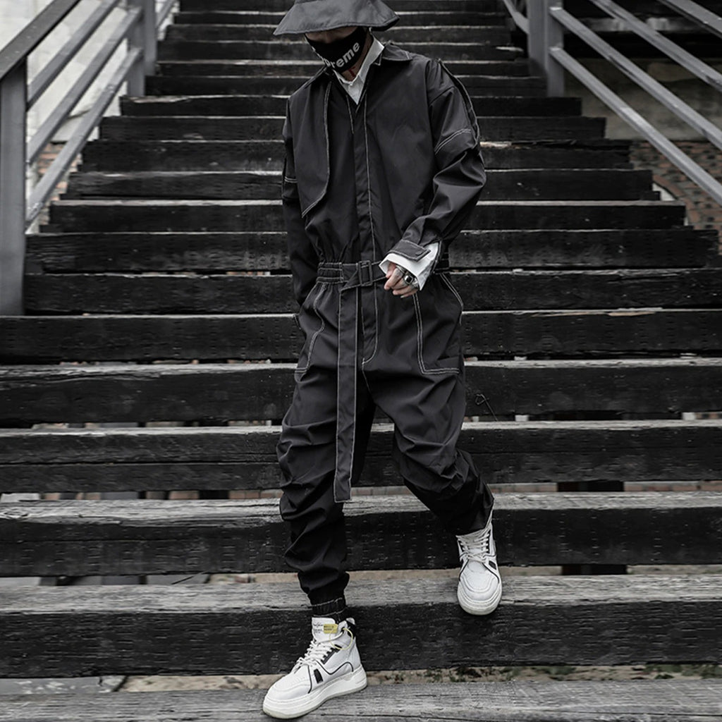 Cargo Techwear Jumpsuit