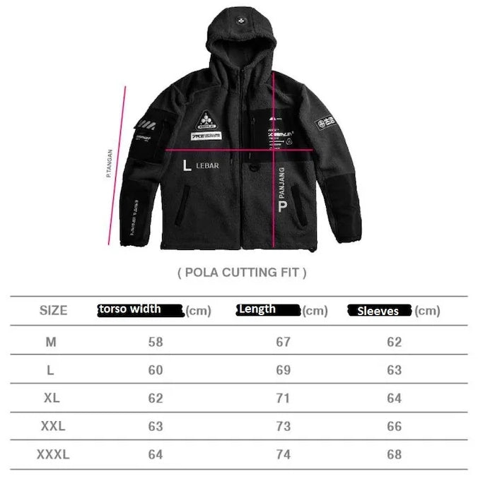 Sherpa Techwear Jacket