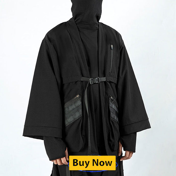 Ropa-oscura-kimono-samurai