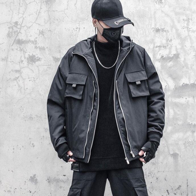 Harajuku Streetwear Jacket Techwear | CYBER TECHWEAR®