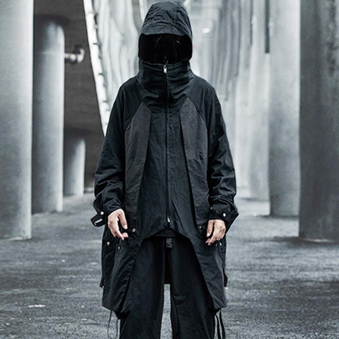 Cargo Techwear Windbreaker | CYBER TECHWEAR®