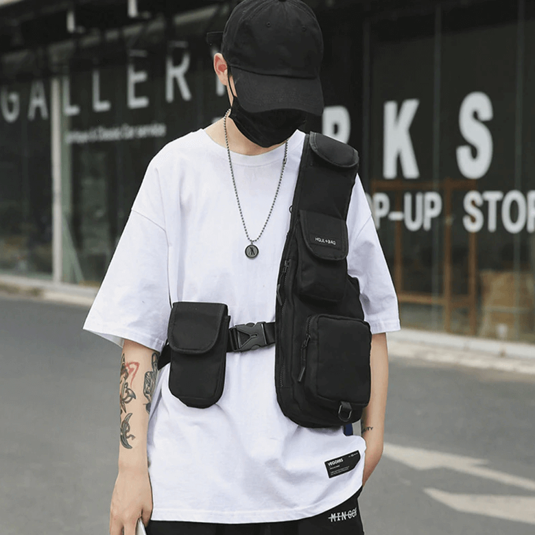 Techwear Half Vest | CYBER TECHWEAR®