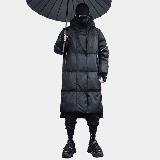 Techwear Padded Long Parka