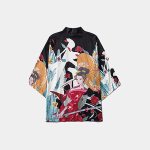 Kimono Geisha Techwear | CYBER TECHWEAR®