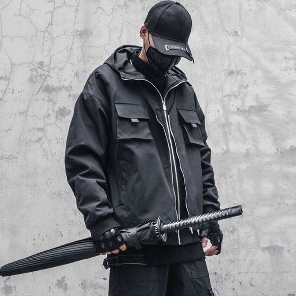 Harajuku Streetwear Jacket Techwear | CYBER TECHWEAR®