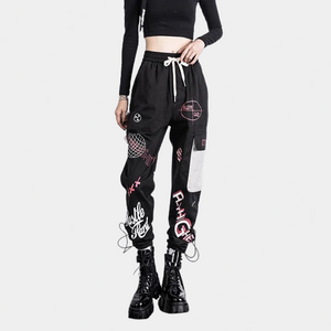 Techwear Sports Pants - Pastel Kitten  Sport pants, Techwear fashion,  Jeans online shop