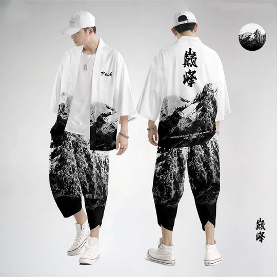 Asian Kimono and Pants | CYBER TECHWEAR®