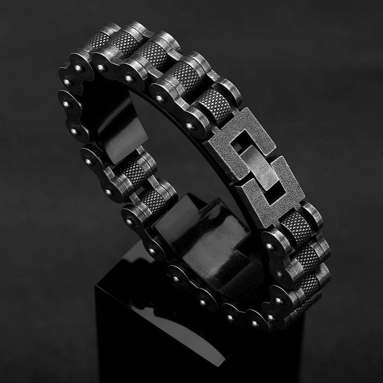 Bicycle Chain Techwear Bracelet | CYBER TECHWEAR®