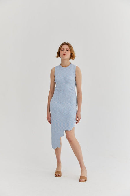 Lydia Wavy Asymmetric Dress – PH5
