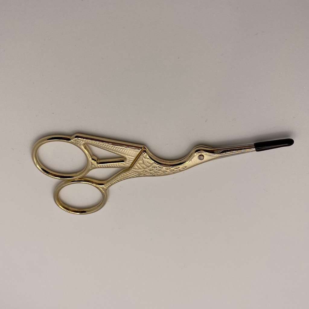 Milward Rose Gold Stork Embroidery Scissors – Dreamy Wool