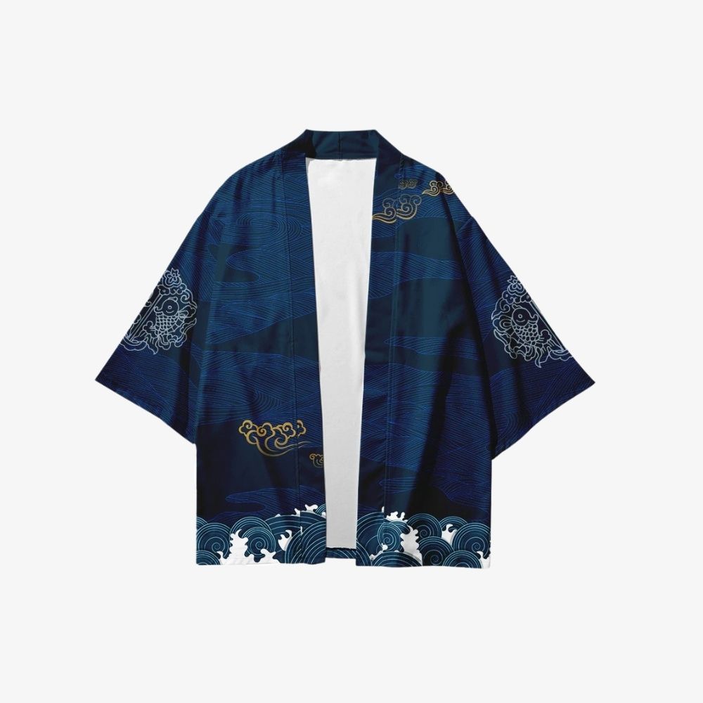 Himoriwabi Blue Crane Haori – Himoriwabi Couture