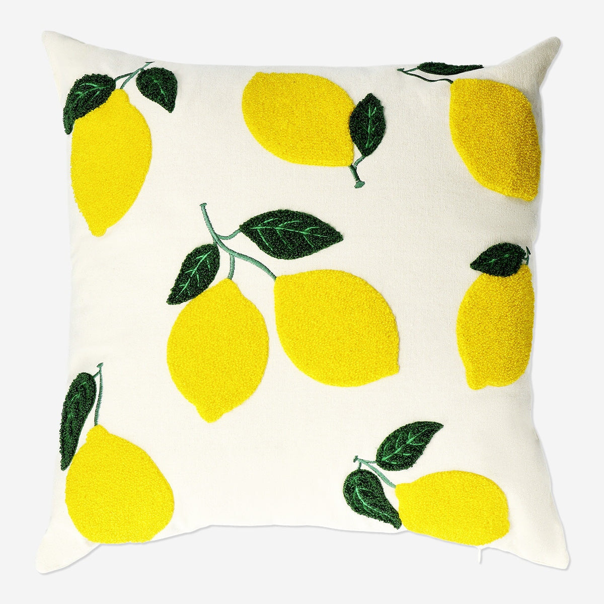 Image of Lemon cushion. 45x45 cm