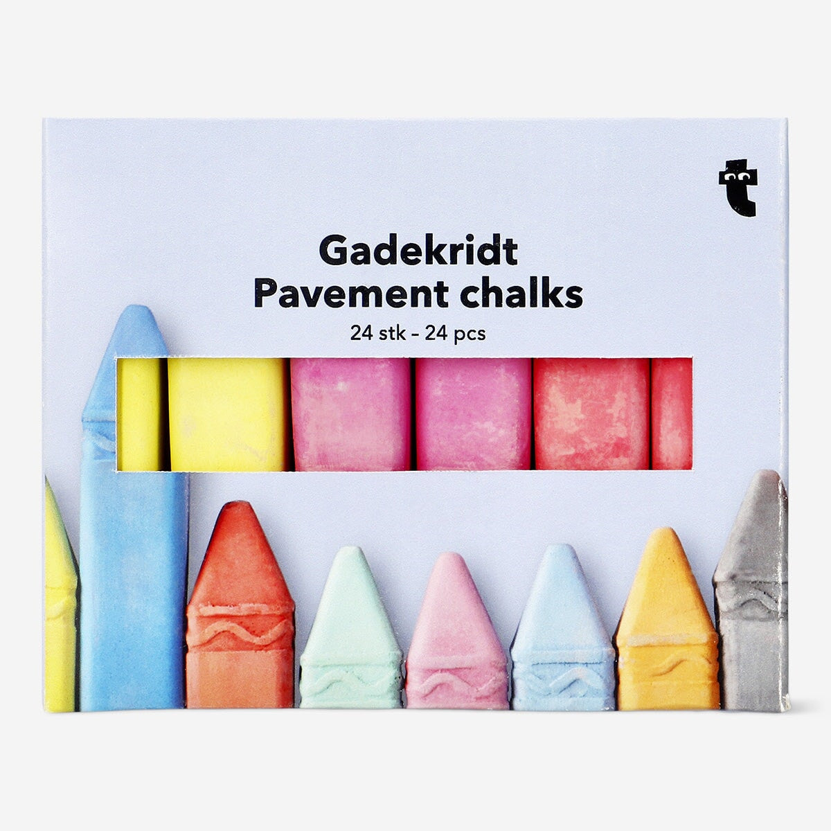 Image of Pavement chalks. 24 pcs