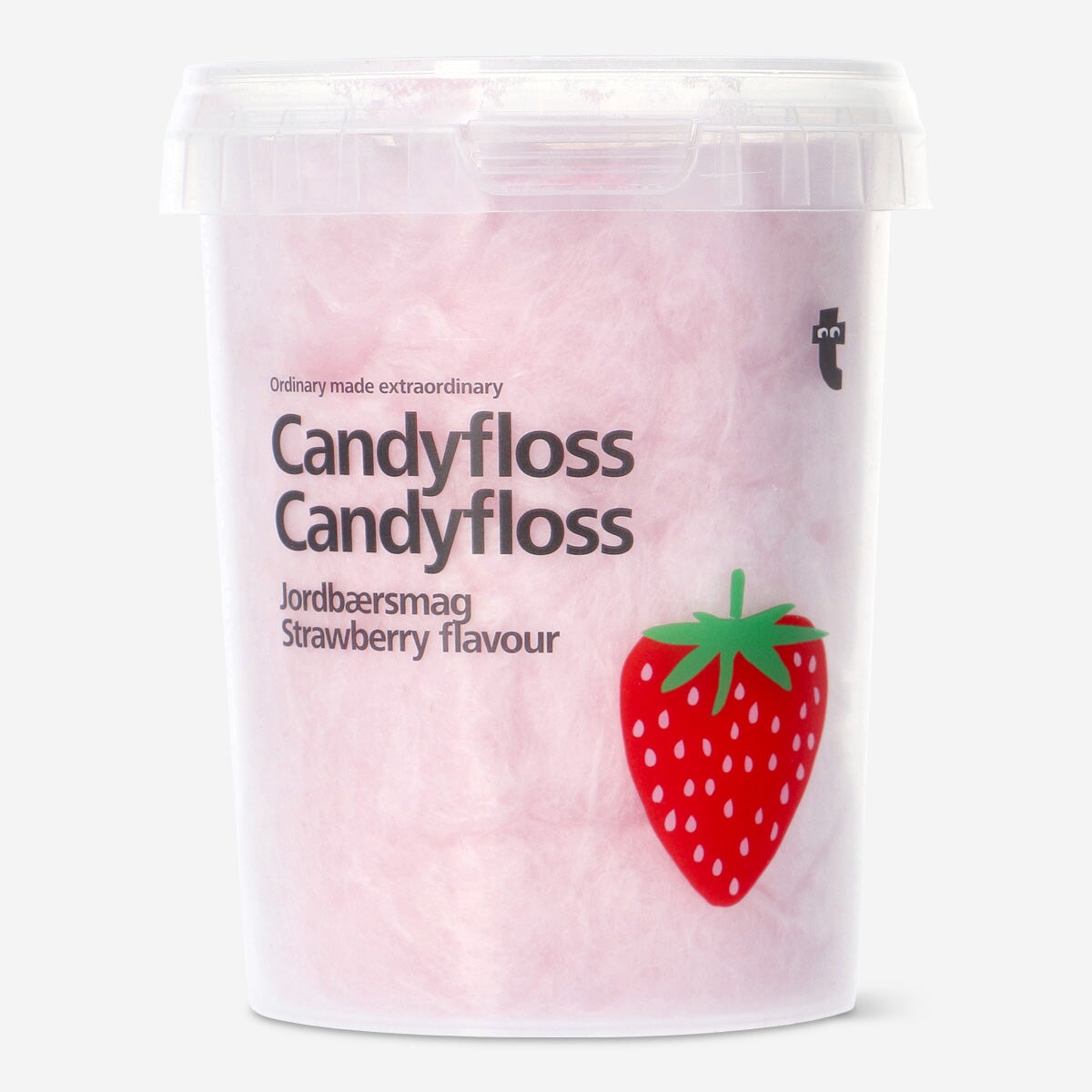 Candyfloss. Strawberry flavour €1,50| Flying Tiger Copenhagen