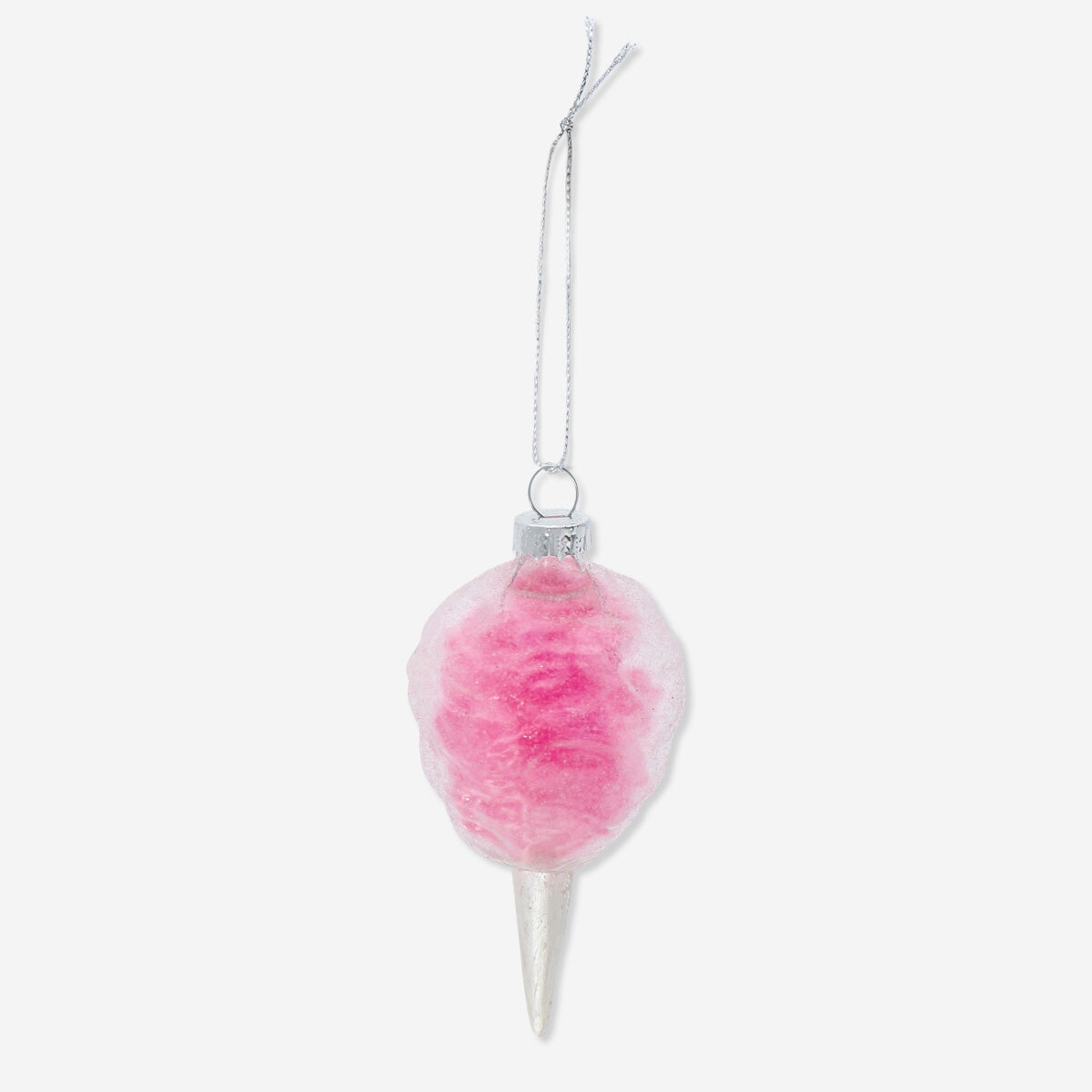 Image of Christmas bauble. Candyfloss