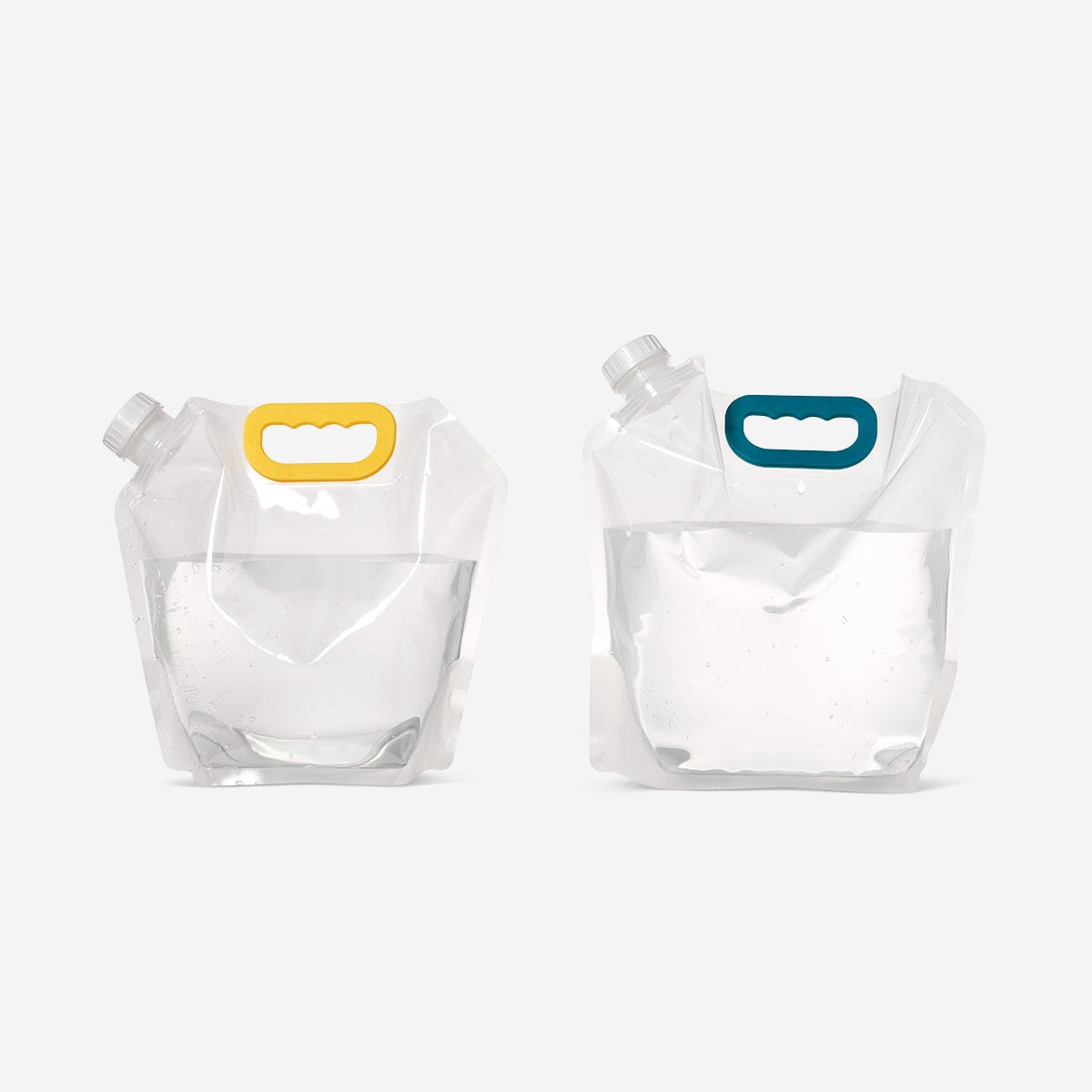 Image of Foldable water containers. 2 pcs