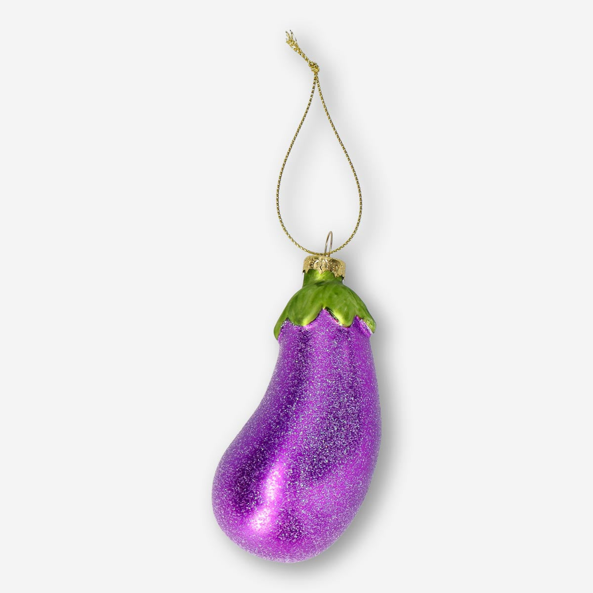 Christmas bauble. Aubergine