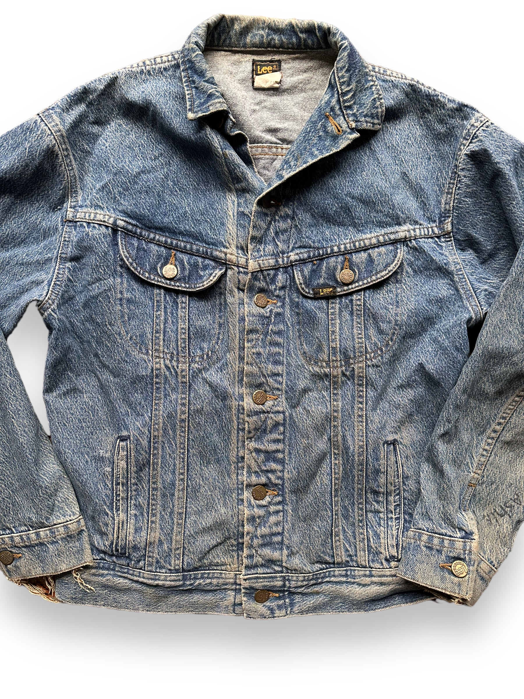 Vintage 70's Lee 101-J Denim Jacket SZ 40-Long | Vintage Denim