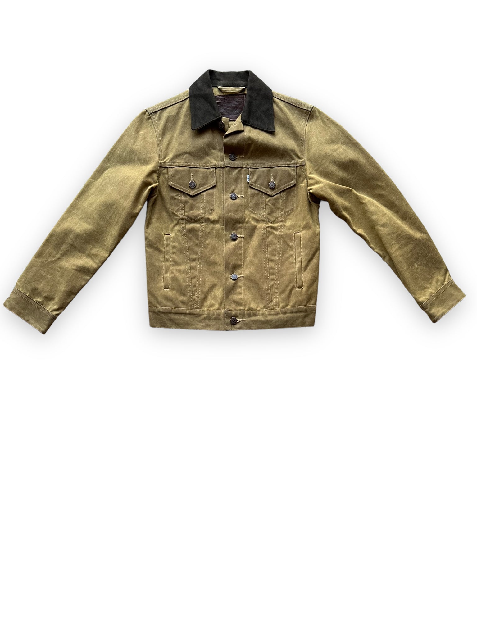 Levis X Filson Type III Trucker Tan Jacket SZ Small| Filson Levis Truc –  The Barn Owl