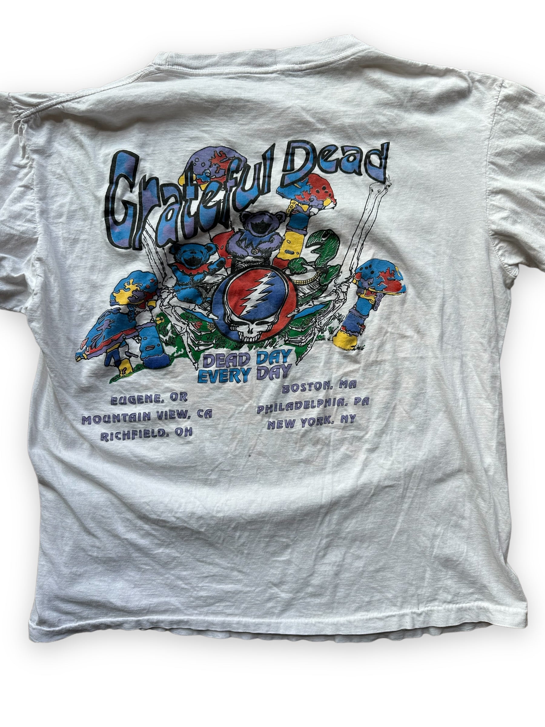 Vintage Grateful Dead 1993 Summer Tour Bootleg Tee SZ L | Vintage Grateful  Dead Tee Seattle | Barn Owl Vintage