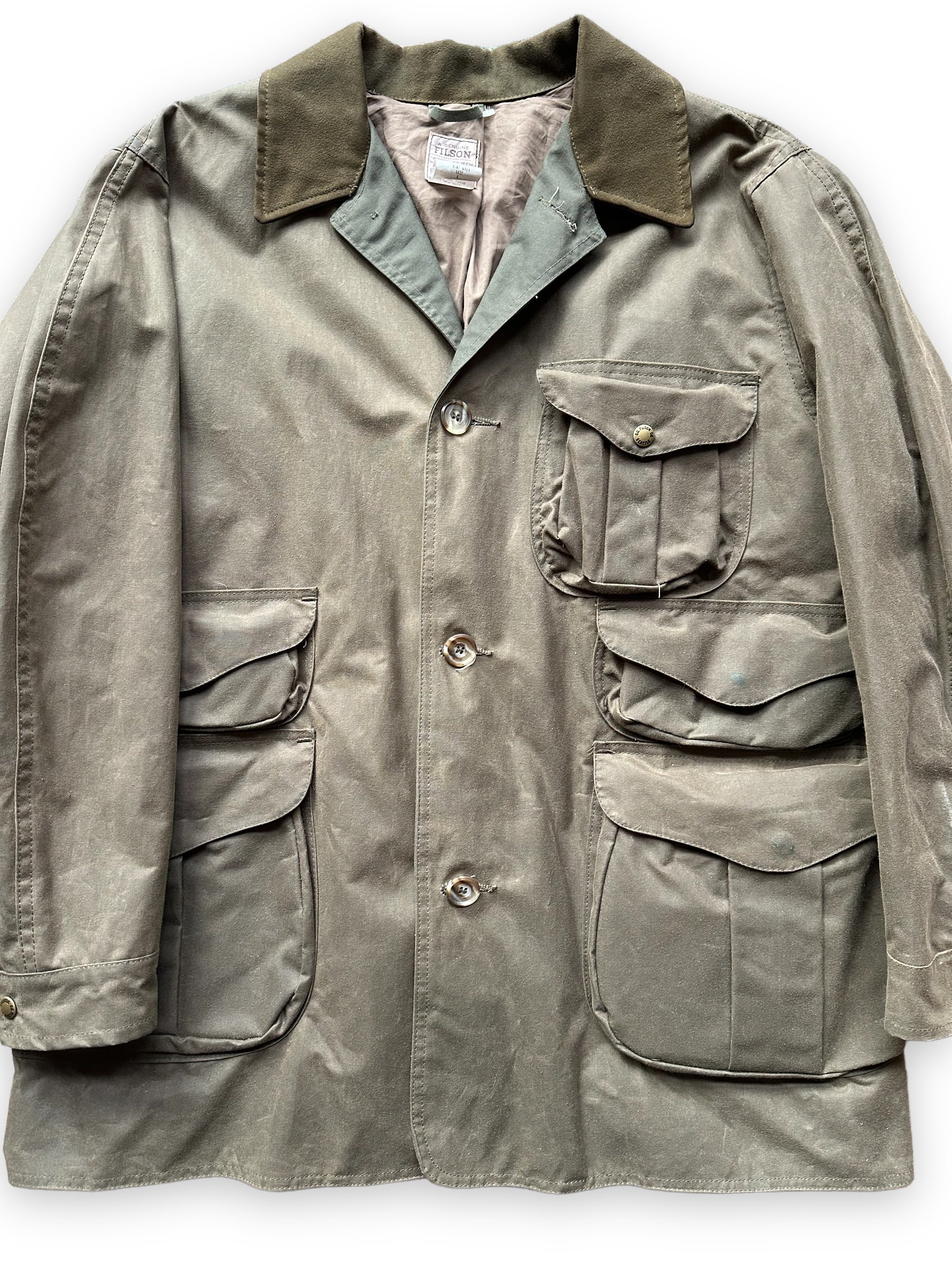 NWT Vintage Filson Shelter Cloth Packer Coat SZ 46 | Barn Owl