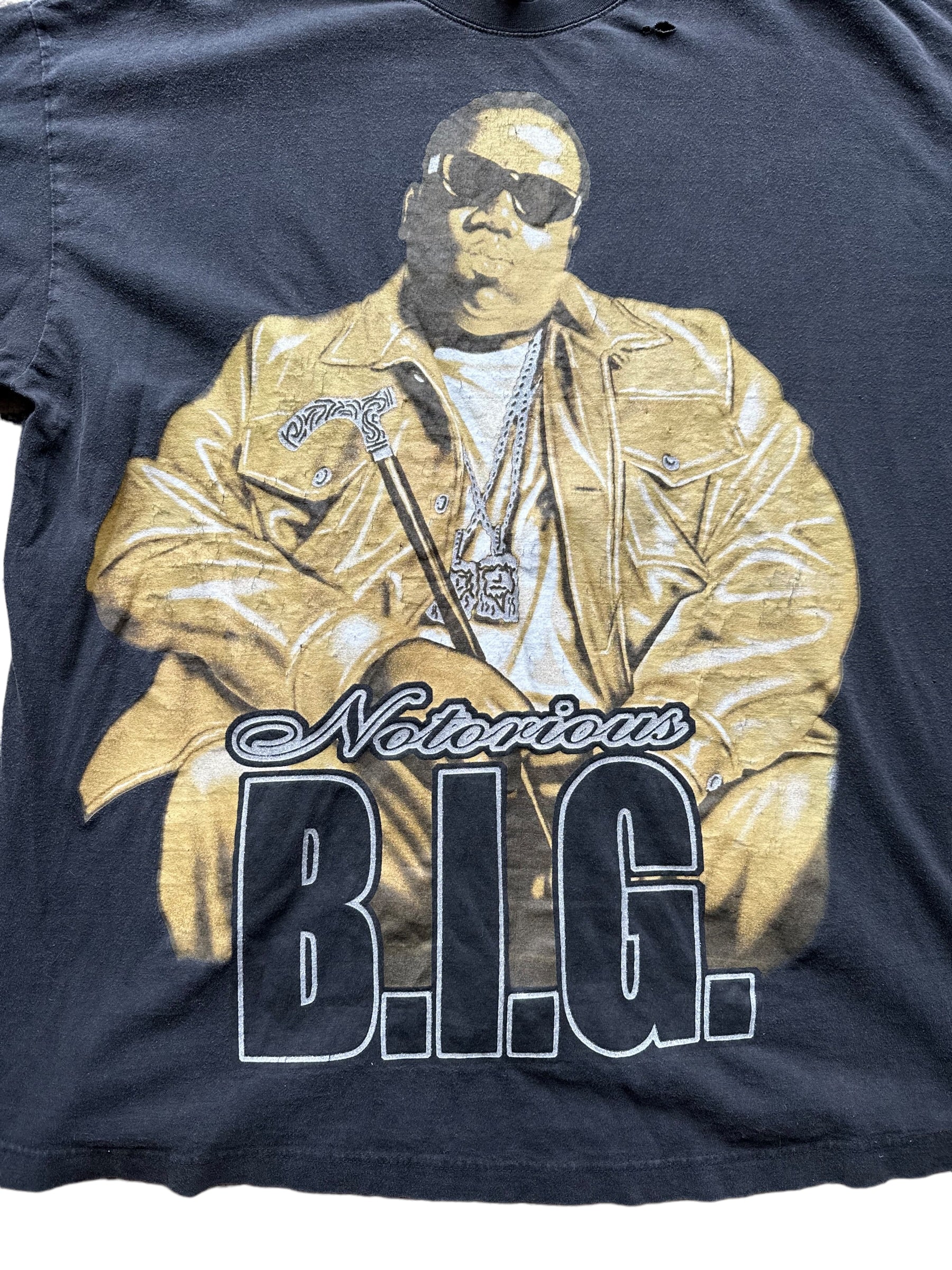 XXL】vintage Notorious B.I.G. ラップTシャツ-