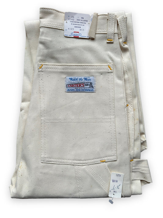 NOS Vintage Carter's Ecru Painters Pants W29T  Vintage Workwear Seatt –  The Barn Owl Vintage Goods