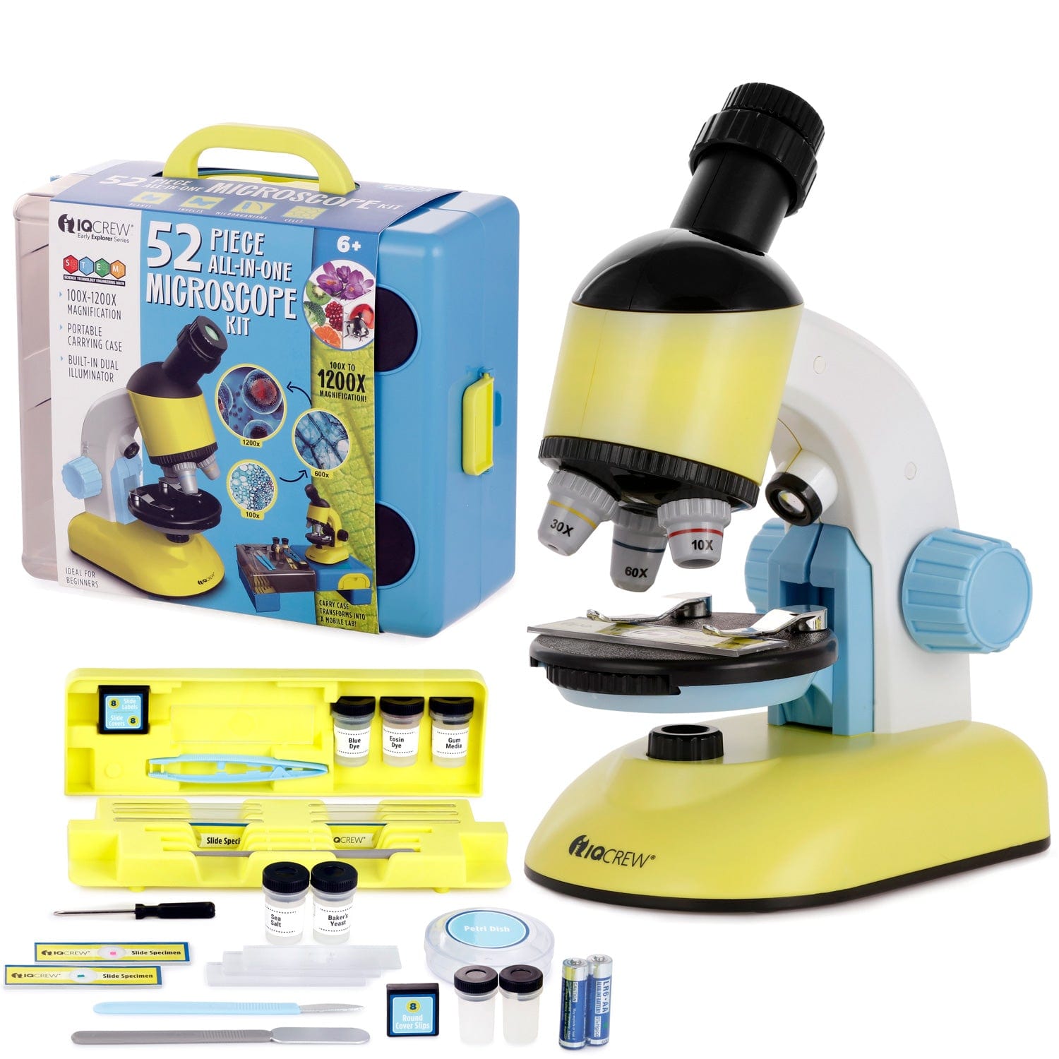 Kids Science Digital Microscope 500X-2000X Trichome Microscope