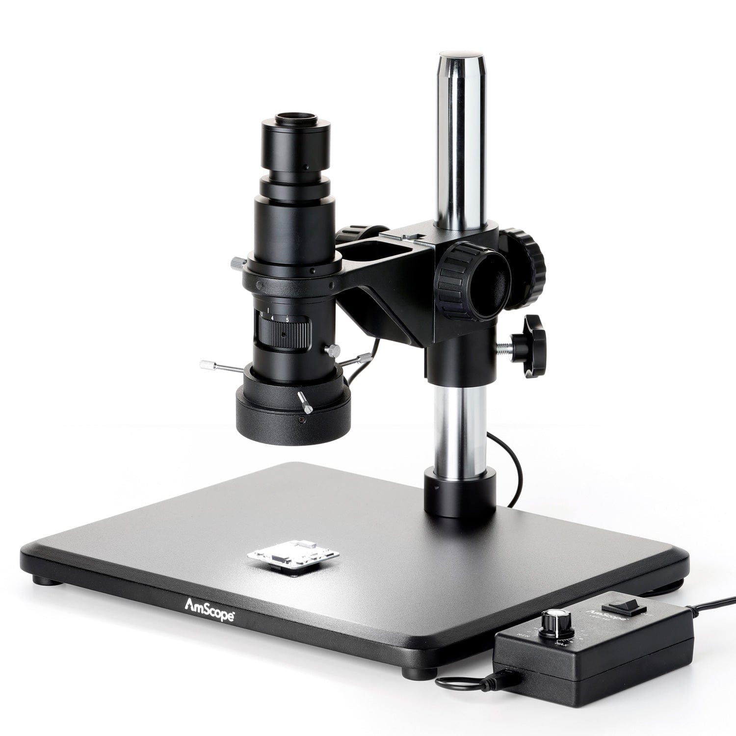 Variable power 60x-100x Bright LED Illuminated Micro Pocket Microscope with  adjustable focus, A high power ultra portable microscope
